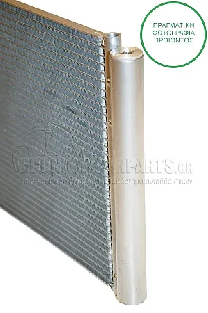 ΨΥΓΕΙΟ A/C (ΓΙΑ ΕΚΔΟΣΕΙΣ 1.0-1.4 TURBO ΒΕΝΖΙΝΗ) (ΔΙΑΣΤΑΣΕΙΣ ΚΥΨΕΛΗΣ: 637x280x12mm) (ΜΕ ΠΑΡΟΧΕΣ ΑΝΩ-ΚΑΤΩ)