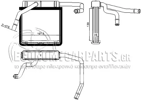 ΨΥΓΕΙΟ ΚΑΛΟΡΙΦΕΡ (ΔΙΑΣΤΑΣΕΙΣ ΚΥΨΕΛΗΣ: 140x170x26mm) (BR)