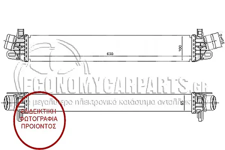 ΨΥΓΕΙΟ INTERCOOLER (ΓΙΑ ΕΚΔΟΣΕΙΣ: 1.4 TB ΒΕΝΖΙΝΗ/ 2.0 JTD ΠΕΤΡΕΛΑΙΟ) (ΔΙΑΣΤΑΣΕΙΣ ΚΥΨΕΛΗΣ: 630x100x64)