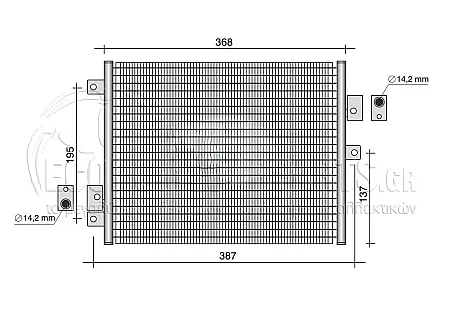 ΨΥΓΕΙΟ Α/C (ΓΙΑ ΕΚΔΟΣΕΙΣ: 2.7-2.9-S 3.2-S 3.4-3.6-3.8-4.0 BENZΙΝΗ) (ΔΙΑΣΤΑΣΕΙΣ ΚΥΨΕΛΗΣ: 36.5x27.6x1.6cm)