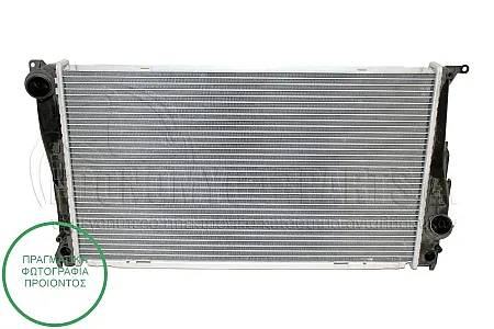ΨΥΓΕΙΟ ΝΕΡΟΥ (ΓΙΑ ΕΚΔΟΣΕΙΣ 1.6-2.0 16i-20i/iX-28i/iX-35iX ΒΕΝΖΙΝΗ) (ΓΙΑ ΟΧΗΜΑΤΑ ΜΕ ΑΥΤΟΜΑΤΟ ΚΙΒΩΤΙΟ ΤΑΧΥΤΗΤΩΝ) (ΔΙΑΣΤΑΣΕΙΣ ΚΥΨΕΛΗΣ: 600x340x32mm) (ΜΕ 2 ΣΩΛΗΝΑΚΙΑ)