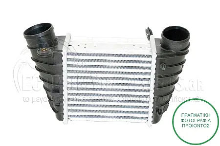 ΨΥΓΕΙΟ INTERCOOLER (ΓΙΑ ΕΚΔΟΣΕΙΣ 1.8T ΒΕΝΖΙΝΗ) (165/180kw) (ΔΙΑΣΤΑΣΕΙΣ ΚΥΨΕΛΗΣ: 185x165x85mm)