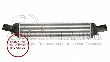 ΨΥΓΕΙΟ INTERCOOLER (ΓΙΑ ΕΚΔΟΣΕΙΣ 3.0 TDi ΠΕΤΡΕΛΑΙΟ) (ΔΙΑΣΤΑΣΕΙΣ ΚΥΨΕΛΗΣ: 710x160x80mm) (ΜΕ ΠΑΡΟΧΕΣ Φ66)