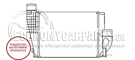ΨΥΓΕΙΟ INTERCOOLER (ΓΙΑ ΟΛΕΣ ΤΙΣ ΕΚΔΟΣΕΙΣ ΠΕΤΡΕΛΑΙΟ) (ΔΙΑΣΤΑΣΕΙΣ ΚΥΨΕΛΗΣ: 300Χ250Χ50mm)