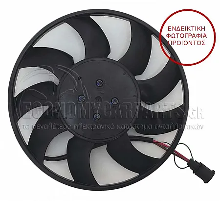 ΒΕΝΤΙΛΑΤΕΡ (ΓΙΑ ΕΚΔΟΣΕΙΣ 2.0-3.0 TFSI BENZINH - 3.0 TDI ΠΕΤΡΕΛΑΙΟ) (ΜΟΤΕΡ ΚΑΙ ΦΤΕΡΩΤΗ) (ΔΙΑΜΜΕΤΡΟΣ ΦΤΕΡΩΤΗΣ: 370mm) (400W) (4pin) (ΑΡΙΣΤΕΡΟ)