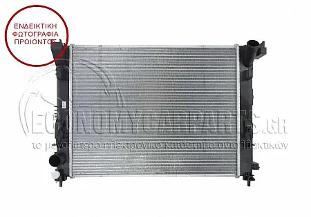 ΨΥΓΕΙΟ ΝΕΡΟΥ (ΓΙΑ ΕΚΔΟΣΕΙΣ 0.9 IG-T ΒΕΝΖΙΝΗ - 1.5 dCi ΠΕΤΡΕΛΑΙΟ) (ΔΙΑΣΤΑΣΕΙΣ ΚΥΨΕΛΗΣ: 510x395x12mm) (KOYO)