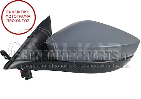 ΚΑΘΡΕΦΤΗΣ ΕΞΩΤΕΡΙΚΟΣ ΗΛΕΚΤΡΙΚΟΣ ΘΕΡΜΑΙΝΟΜΕΝΟΣ ΒΑΦΟΜΕΝΟΣ (ΜΕ ΦΛΑΣ) (6pin) (CONVEX GLASS) (Α)