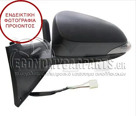 ΚΑΘΡΕΦΤΗΣ ΕΞΩΤΕΡΙΚΟΣ ΗΛΕΚΤΡΙΚΟΣ ΘΕΡΜΑΙΝΟΜΕΝΟΣ ΒΑΦOMΕΝΟΣ (ΜΕ ΦΛΑΣ) (CONVEX GLASS)