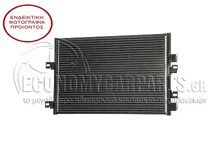 ΨΥΓΕΙΟ A/C (ΓΙΑ ΕΚΔΟΣΕΙΣ 1.6 BENZINH) (ΔΙΑΣΤΑΣΕΙΣ ΚΥΨΕΛΗΣ: 651x398x12mm)