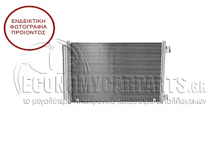 ΨΥΓΕΙΟ A/C (ΓΙΑ ΟΛΕΣ ΤΙΣ ΕΚΔΟΣΕΙΣ BENZΙΝΗ - HYBRID) (ΔΙΑΣΤΑΣΕΙΣ ΚΥΨΕΛΗΣ: 500x338x12mm)