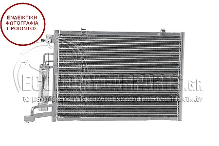 ΨΥΓΕΙΟ A/C (ΓΙΑ ΕΚΔΟΣΕΙΣ 1.25-1.4-1.6 EFi ΒΕΝΖΙΝΗ - 1.5 TDCi ΠΕΤΡΕΛΑΙΟ) (ΔΙΑΣΤΑΣΕΙΣ ΚΥΨΕΛΗΣ: 520x320x16mm) (ΠΑΡΟΧΕΣ 22/18) (ΜΕ ΒΑΛΒΙΔΑ) (KOYO)