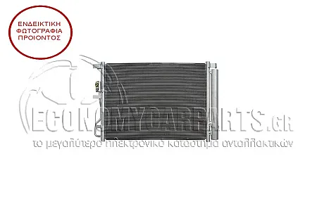 ΨΥΓΕΙΟ A/C (ΓΙΑ ΕΚΔΟΣΕΙΣ 1.6GDi TURBO ΒΕΝΖΙΝΗ - 1.7-2.0CRDi ΠΕΤΡΕΛΑΙΟ) (ΔΙΑΣΤΑΣΕΙΣ ΚΥΨΕΛΗΣ: 495x385x16mm) (ΓΙΑ ΟΧΗΜΑΤΑ ΚΑΤΑΣΚΕΥΑΣΜΕΝΑ ΣΤΗ ΤΣΕΧΙΑ) (KOYO)