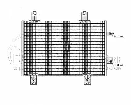ΨΥΓΕΙΟ A/C (ΓΙΑ ΕΚΔΟΣΕΙΣ 1.5D ΠΕΤΡΕΛΑΙΟ) (ΔΙΑΣΤΑΣΕΙΣ ΚΥΨΕΛΗΣ: 550x350x12mm) (KOYO)