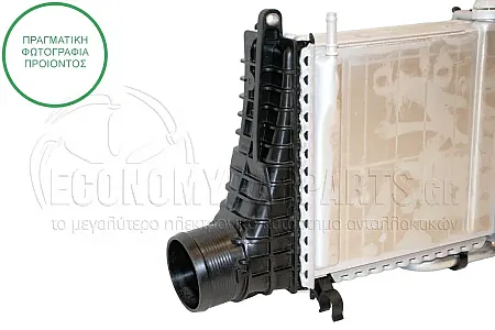 ΨΥΓΕΙΟ INTERCOOLER (ΓΙΑ ΕΚΔΟΣΕΙΣ 1.5-2.0 BENZINH HYBRID) (ΔΙΑΣΤΑΣΕΙΣ ΚΥΨΕΛΗΣ: 207x197mm) (MAHLE BEHR PREMIUM LINE)