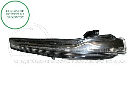 ΦΛΑΣ ΠΛΑΪΝΟ ΚΑΘΡΕΦΤΗ LED (ΜΑΥΡΟ)