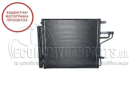ΨΥΓΕΙΟ A/C (ΓΙΑ ΕΚΔΟΣΕΙΣ: 1.0-1.2 ΒΕΝΖΙΝΗ) (ΔΙΑΣΤΑΣΕΙΣ ΚΥΨΕΛΗΣ: 400x380x12mm) (KOYO)