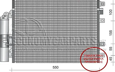 ΨΥΓΕΙΟ A/C 1.4 cc 8V 1.6 cc 16V 5D (51*