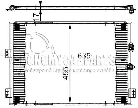 ΨΥΓΕΙΟ A/C (ΔΙΑΣΤΑΣΕΙΣ ΚΥΨΕΛΗΣ: 64.5x44.8x1.6cm) 2006-2008