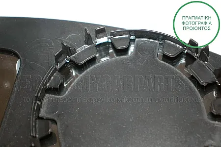 ΚΡΥΣΤΑΛΛΟ ΚΑΘΡΕΦΤΗ (ΜΕ ΣΤΡΟΓΓΥΛΗ ΒΑΣΗ) (CONVEX GLASS)