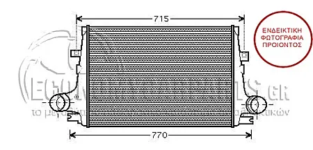 ΨΥΓΕΙΟ INTERCOOLER 1,8 TBi-1,9--2,4 JTDM(60*41)