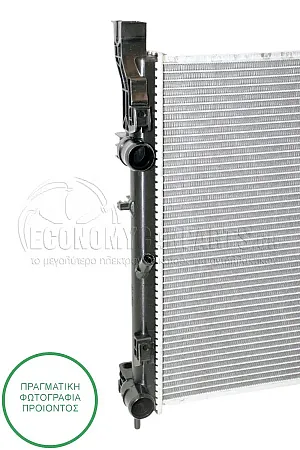 ΨΥΓΕΙΟ ΝΕΡΟΥ (ΓΙΑ ΕΚΔΟΣΕΙΣ 1.6i 16V ΒΕΝΖΙΝΗ - 1.5DCi ΠΕΤΡΕΛΑΙΟ) (ΓΙΑ ΕΚΔΟΣΕΙΣ ΜΕ A/C) (ΔΙΑΣΤΑΣΕΙΣ ΚΥΨΕΛΗΣ: 56x48x2.6cm) (ΜΕ ΠΑΡΟΧΕΣ ΣΤΗ ΠΛΕΥΡΑ ΤΟΥ ΟΔΗΓΟΥ)