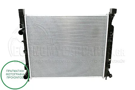 ΨΥΓΕΙΟ ΝΕΡΟΥ (ΓΙΑ ΕΚΔΟΣΕΙΣ 1.6i 16V ΒΕΝΖΙΝΗ - 1.5DCi ΠΕΤΡΕΛΑΙΟ) (ΓΙΑ ΕΚΔΟΣΕΙΣ ΜΕ A/C) (ΔΙΑΣΤΑΣΕΙΣ ΚΥΨΕΛΗΣ: 56x48x2.6cm) (ΜΕ ΠΑΡΟΧΕΣ ΣΤΗ ΠΛΕΥΡΑ ΤΟΥ ΟΔΗΓΟΥ)
