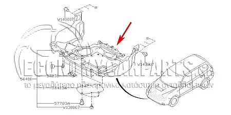 ΠΟΔΙΑ ΜΗΧΑΝΗΣ ΠΛΑΣΤΙΚΗ (ΓΙΑ ΕΚΔΟΣΕΙΣ 2.5 TURBO)