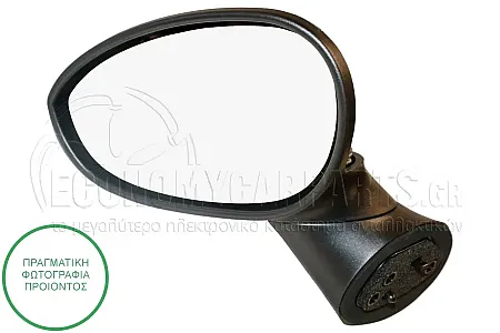 ΚΑΘΡΕΦΤΗΣ ΕΞΩΤΕΡΙΚΟΣ ΗΛΕΚΤΡΙΚΟΣ (ΜΑΥΡΟΣ) (CONVEX GLASS)