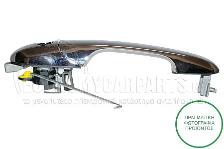 ΧΕΡΟΥΛΙ ΠΟΡΤΑΣ ΕΜΠΡΟΣ ΕΞΩΤΕΡΙΚΟ (ΜΕ ΤΡΥΠΑ ΓΙΑ ΑΦΑΛΟ) (ΧΡΩΜΙΟ)