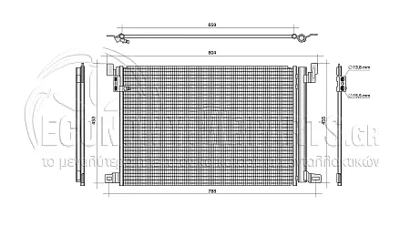 ΨΥΓEIO A/C 2.0-3.0 TFSI/TDI (67.6x44.4x1.2)