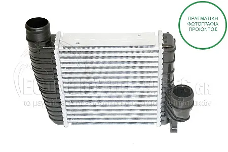 ΨΥΓΕΙΟ INTERCOOLER (ΓΙΑ ΕΚΔΟΣΕΙΣ 1.2 - 1.6 TURBO ΒΕΝΖΙΝΗ - 1.6 TURBO ΠΕΤΡΕΛΑΙΟ) (ΔΙΑΣΤΑΣΕΙΣ ΚΥΨΕΛΗΣ: 215x248x50mm)