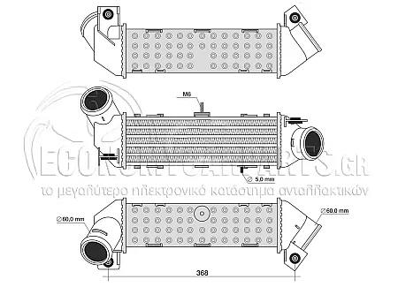 ΨΥΓΕΙΟ INTERCOOLER 1.8T ΒΕΝΖΙΝΗ -1.9TDI ΠΕΤΡΕΛΑΙΟ (29x-90x85)